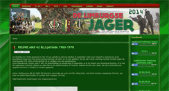 Desktop Screenshot of limburgsejagers.nl